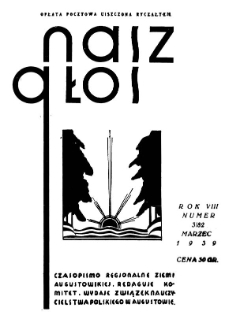 Nasz Głos 1939, R.8, marzec nr 3