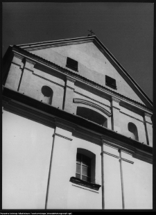 Drohiczyn, elewacja prezbiterium katedry Trójcy Przenajświętszej