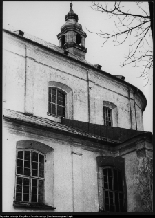 Drohiczyn, elewacja prezbiterium katedry Trójcy Przenajświętszej