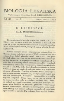 Biologja Lekarska 1932 R.11 nr 3