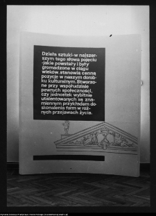 Wystawa konserwatorska