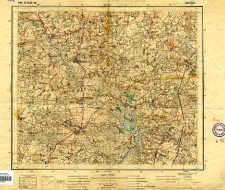 Mapa topograficzna Polski: Ejszyszki Pas 32 Słup 40 (pow. Troki woj. wileńskie)