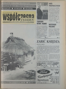 Gazeta Wsp&oacute;łczesna 1994, nr 15