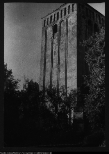 Gołdap, wieża dawnego kościoła ewangelickiego