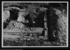 Wigry, wykopy w miejscu dawnego domku furtiana