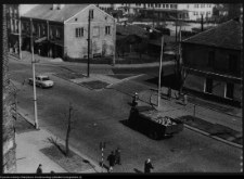 Białystok, widok z kościoła Św. Rocha na ul. Dąbrowskiego