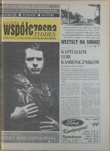 Gazeta Wsp&oacute;łczesna 1994, nr 20