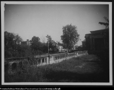 Białystok, Pałac Branickich, parkan otaczający park